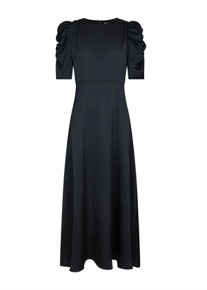 Benuti solid kjole Navy Neo Noir 